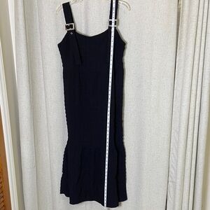 ASOS overall Black Sleeveless Dress